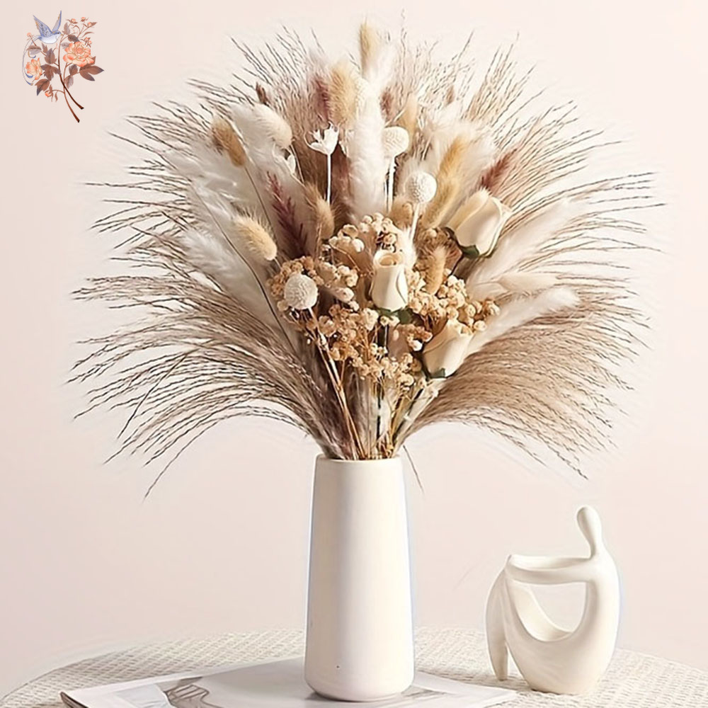 Dried Flower Bulk - 80 Piezas de Flores Secas Artificiales