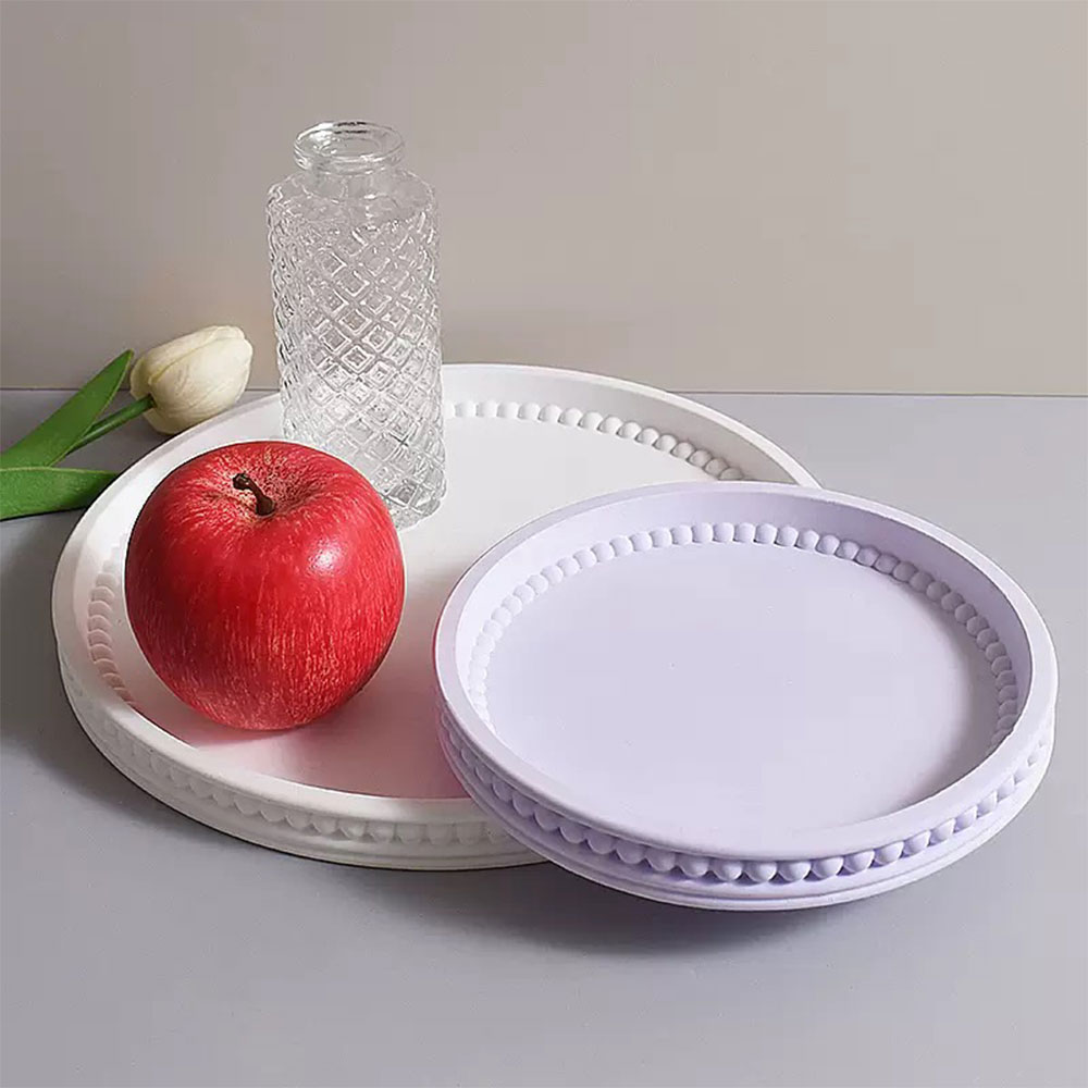 Coaster Mold Round - Bandeja de almacenamiento redonda, molde de