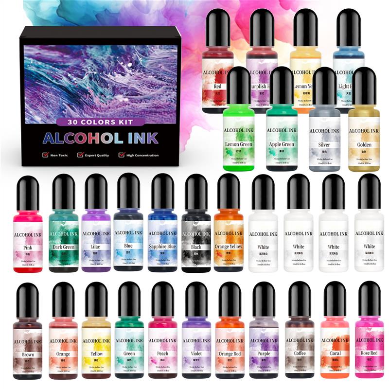 Resin Dye Alcohol - 1 Juego de pigmento de resina