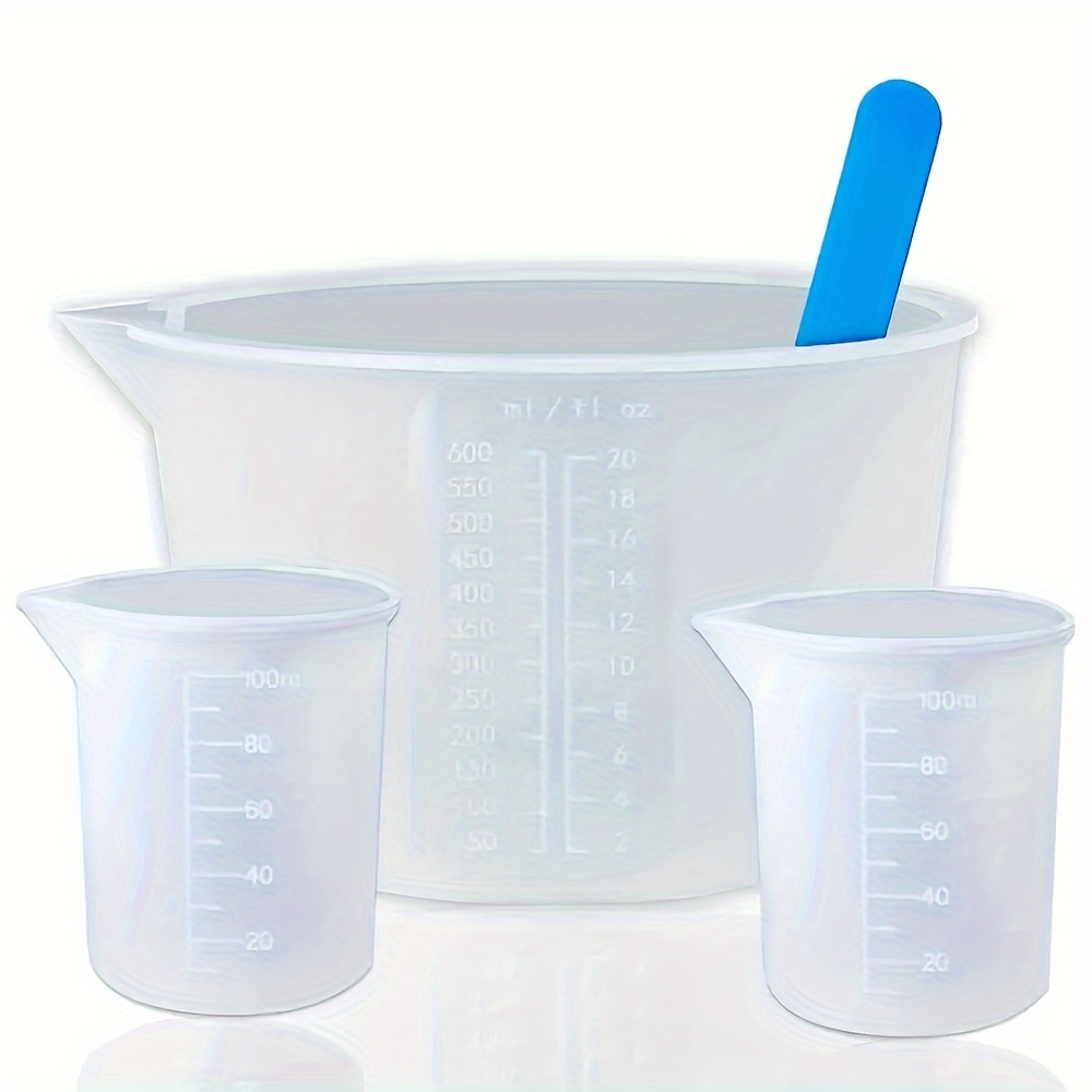 Mixing Cup Silicone - Tazas medidoras de silicona, suministros de
