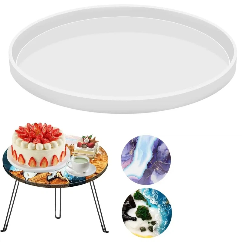 Coaster Mold Round - Moldes de resina epoxi redondos para