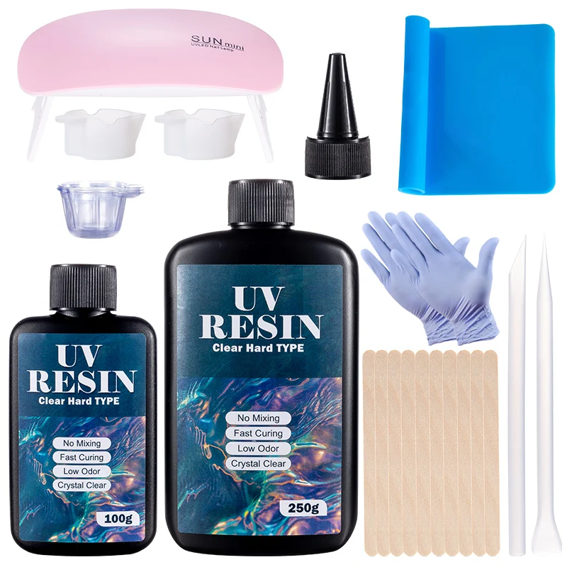 Epoxy Uv Resin Kit - Kit de pegamento de resina UV
