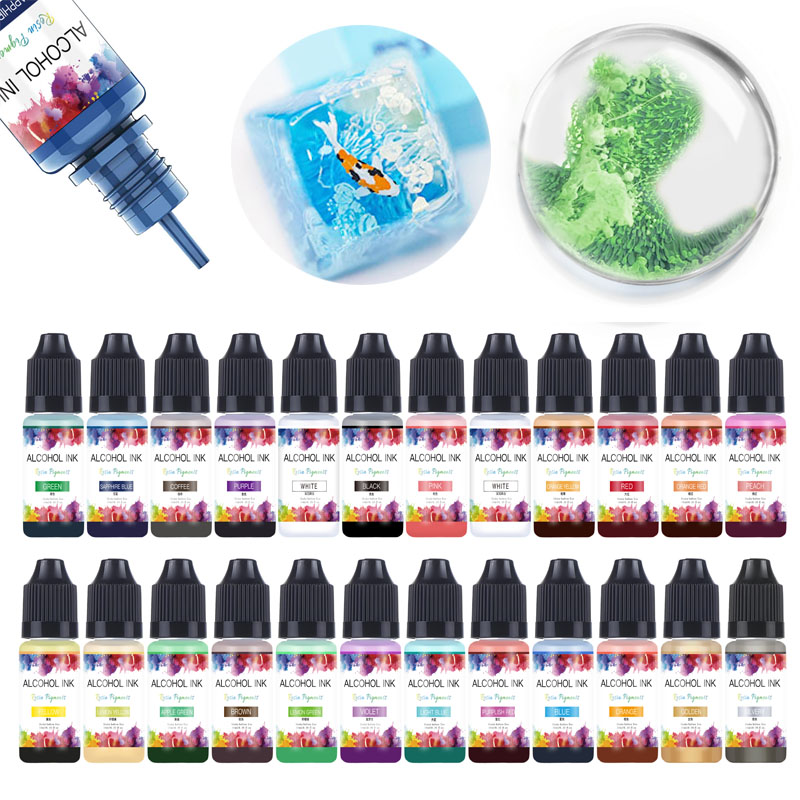 Resin Dye Alcohol - Tinta artística de 10ml, pigmento de