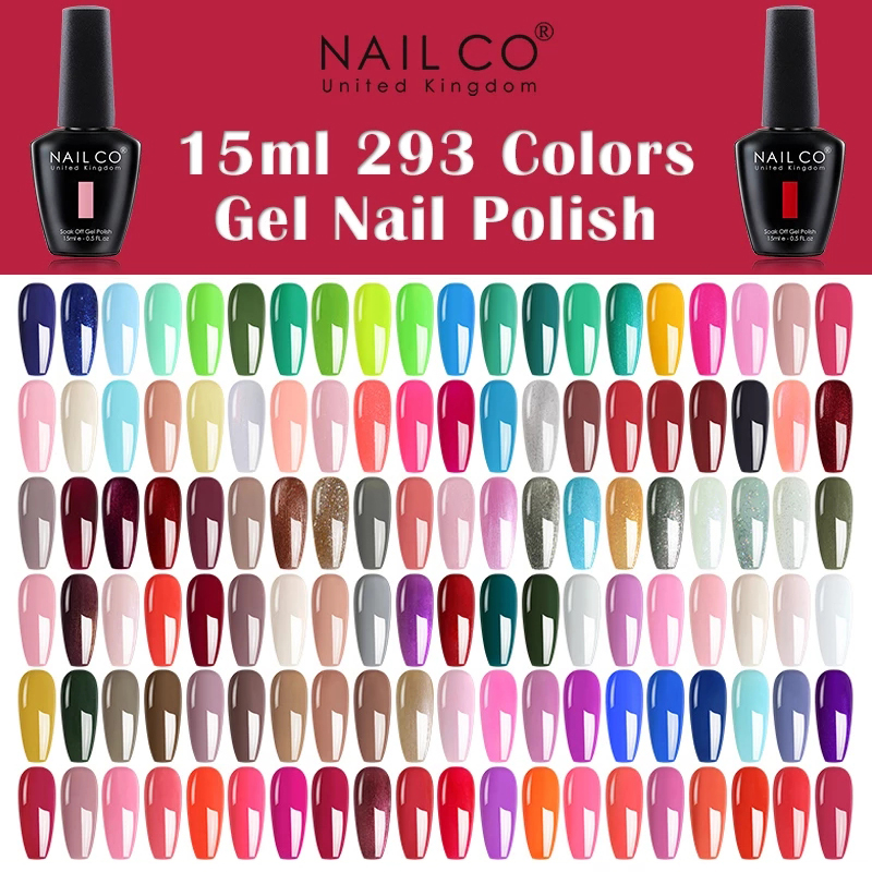Resin Glitter Pack - NAILCO 15ml negro blanco rojo rosa