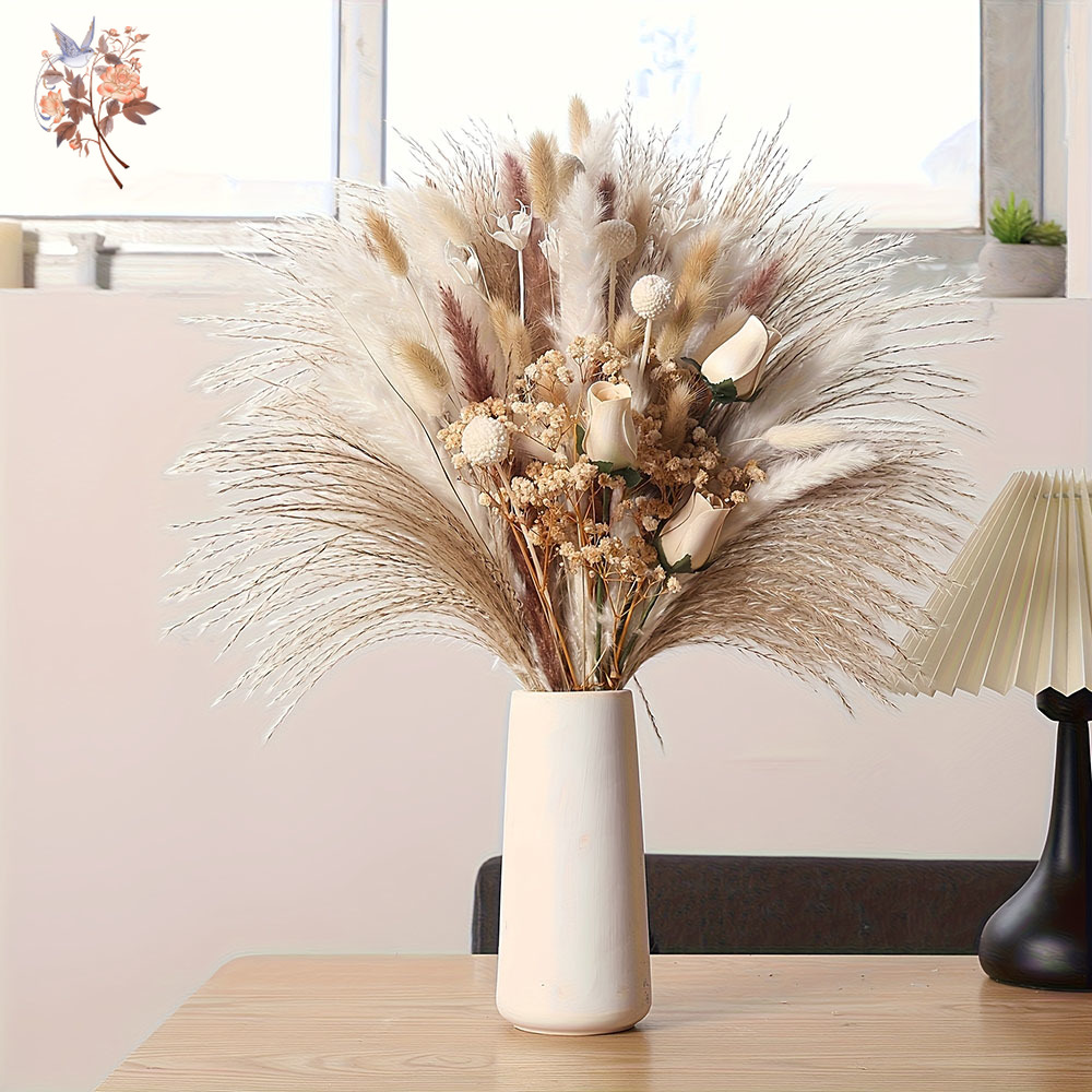 80 Piezas de Flores Secas Arti - Dried Flower Bulk reseña y precio