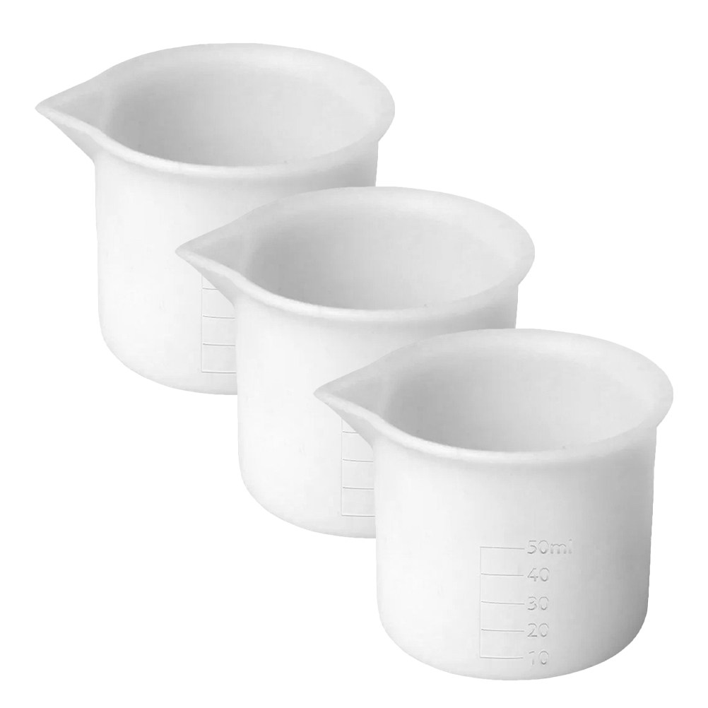 3 piezas de vasos medidores de - Mixing Cup Silicone reseña y precio