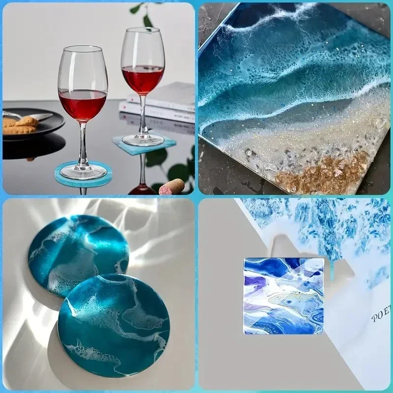 5 unids/set DlY posavasos de r - Coaster Mold Round reseña y precio
