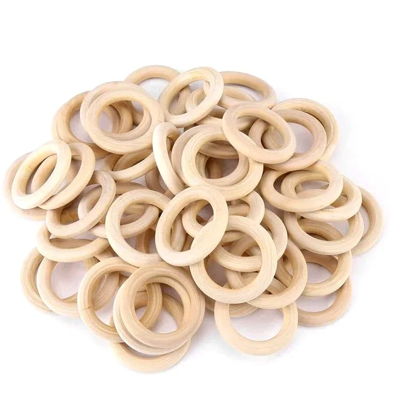 20 Piezas de Anillos de Madera - Wood Ring Blank reseña y precio