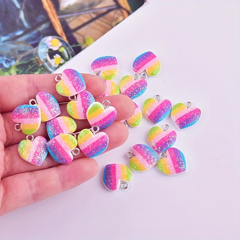 10 piezas de dijes de resina e - Resin Craft Projects reseña y precio