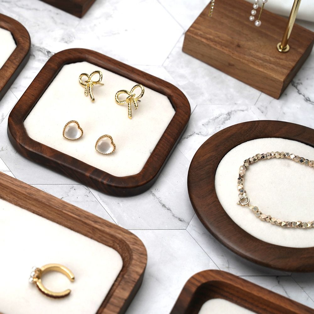 Bandeja de anillos de madera d - Wood Ring Blank reseña y precio