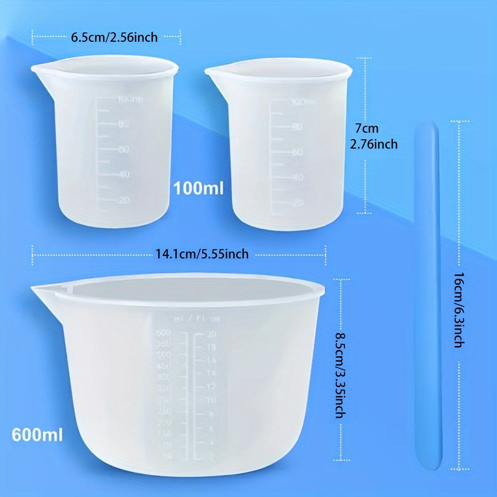 Tazas medidoras de silicona, s - Mixing Cup Silicone reseña y precio