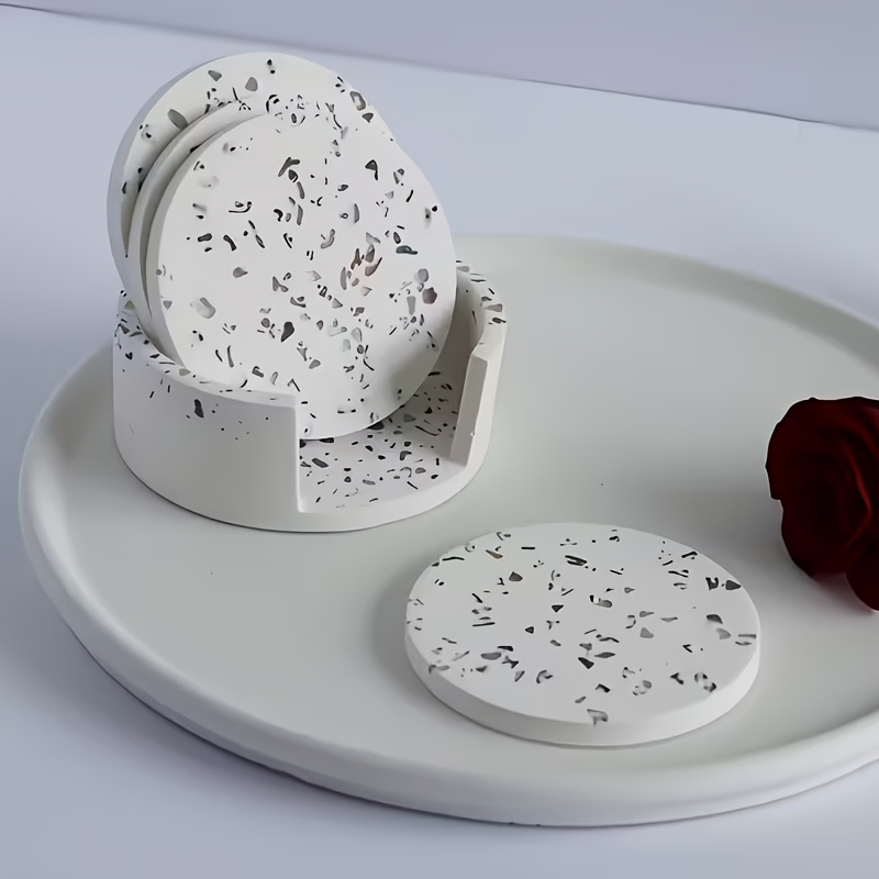 Juego de 5 moldes de silicona  - Coaster Mold Round reseña y precio