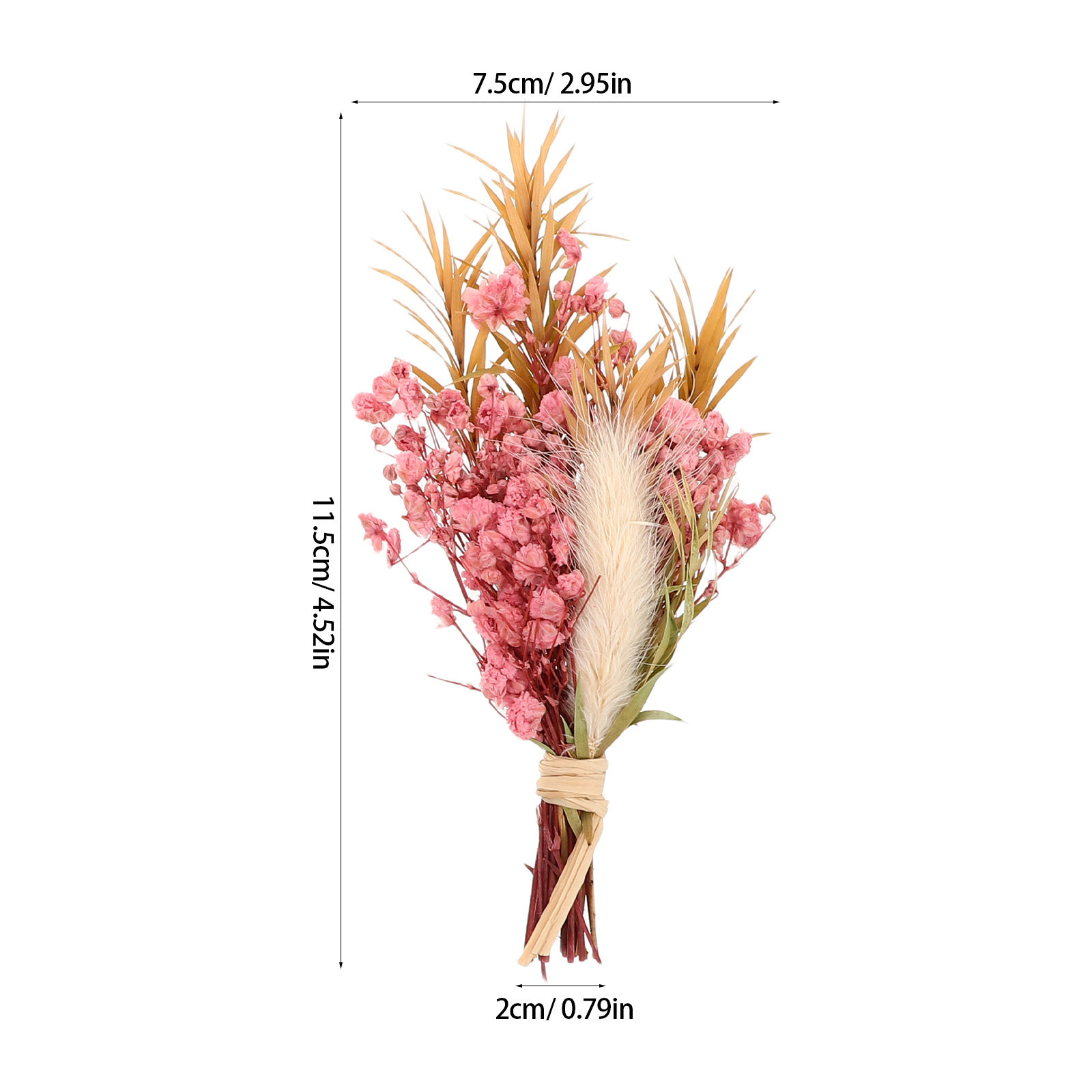 Juego de 3 Mini Ramos de Flore - Dried Flower Bulk reseña y precio