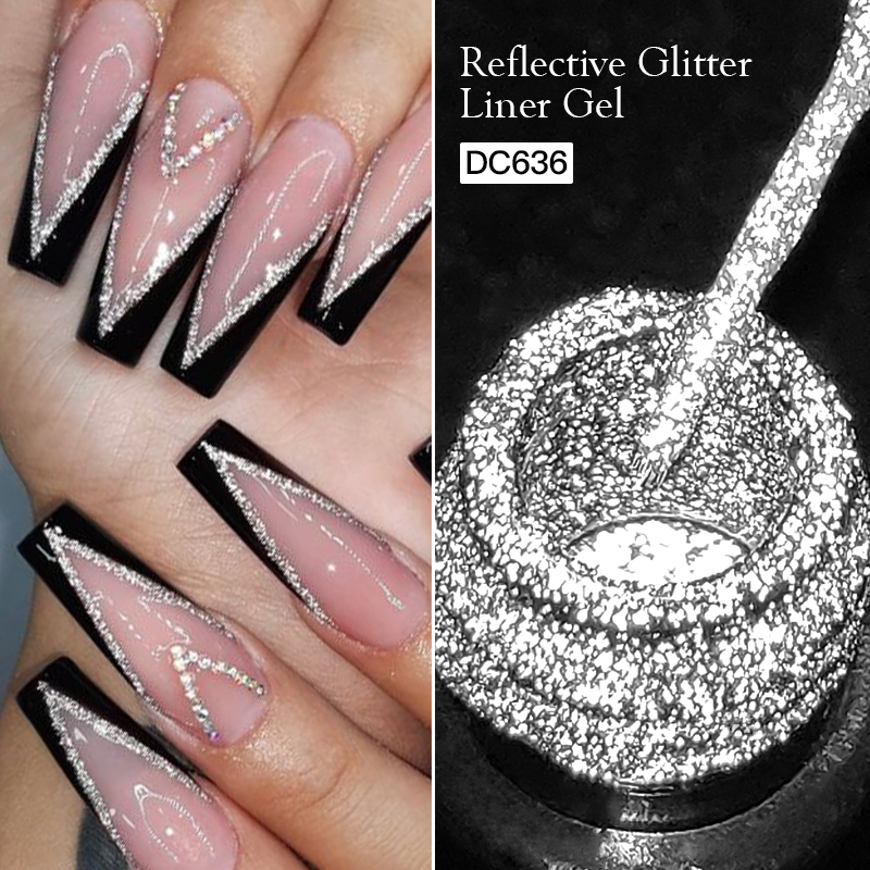 Set de Esmalte de Uñas en Gel  - Resin Glitter Pack reseña y precio