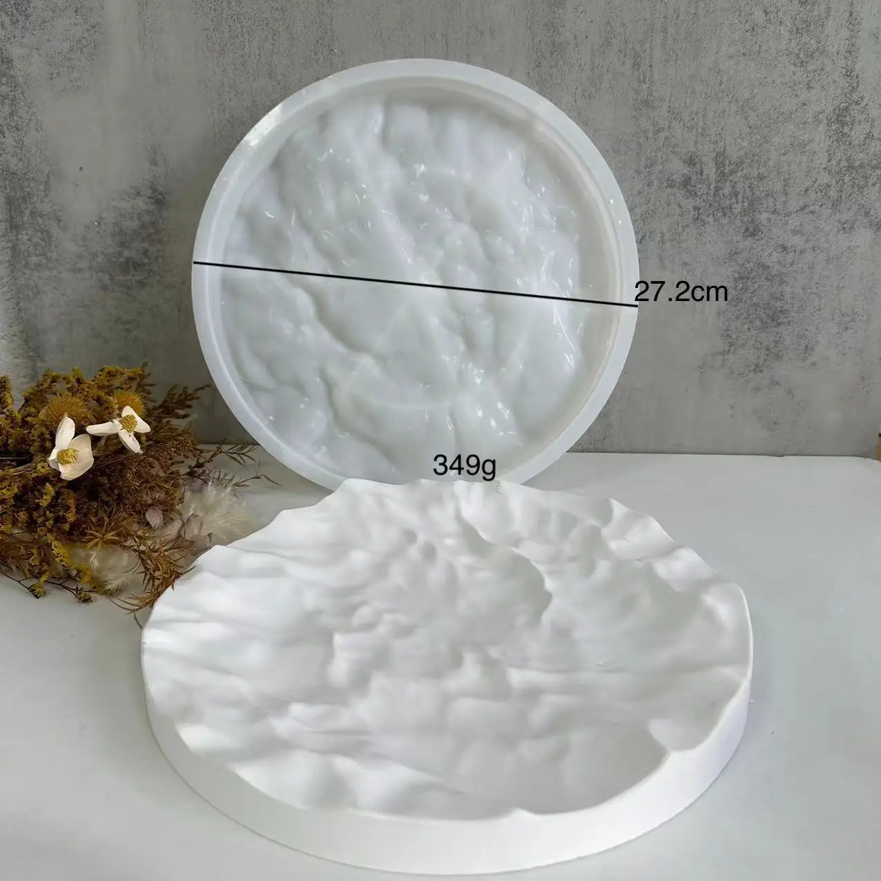 Molde de silicona con forma de - Coaster Mold Round reseña y precio