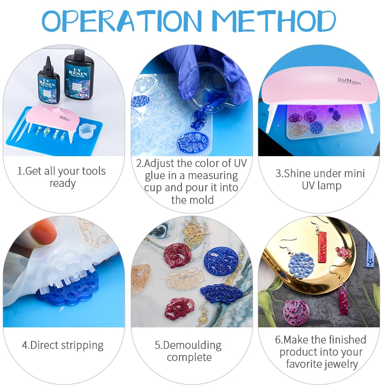 Kit de pegamento de resina UV  - Epoxy Uv Resin Kit reseña y precio