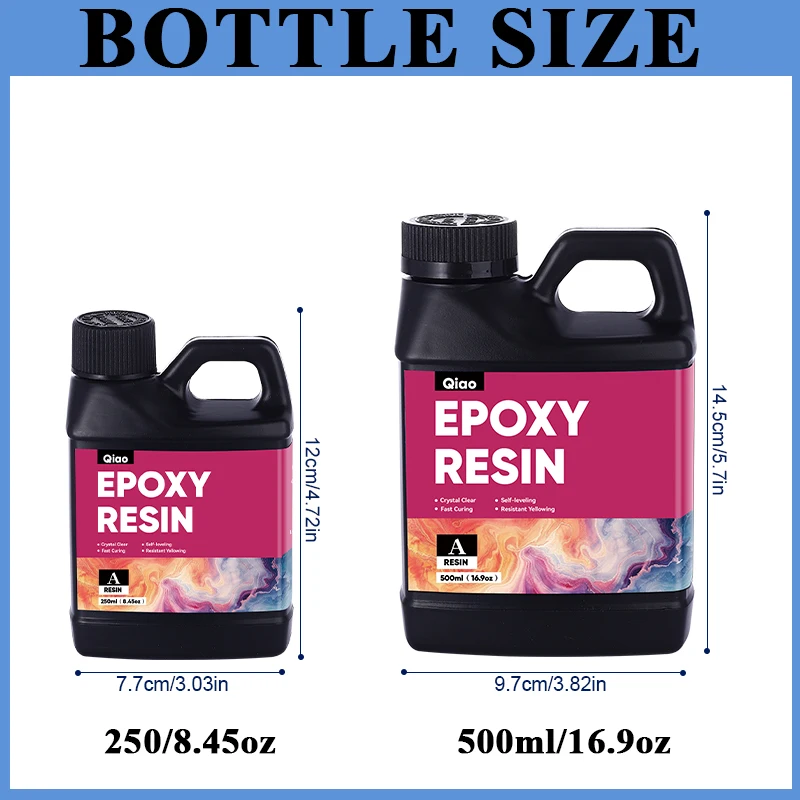 Kit de Resina Epoxi de 500ml/1 - Epoxy Uv Resin Kit reseña y precio