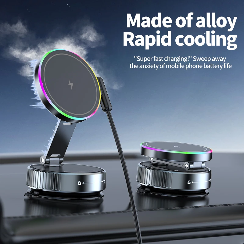 Cargador Inalámbrico para Auto - Vacuum Chamber Small reseña y precio
