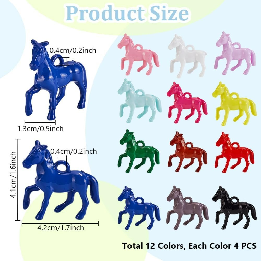 48 Uds. Colgantes acrílicos op - Crafting Resin reseña y precio