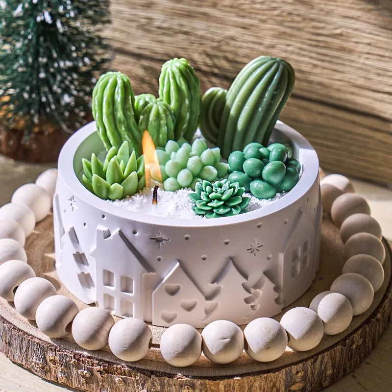 Molde de silicona Relief House - Coaster Mold Round reseña y precio