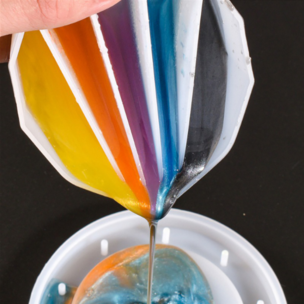 Taza dividida de silicona de 2 - Mixing Cup Silicone reseña y precio