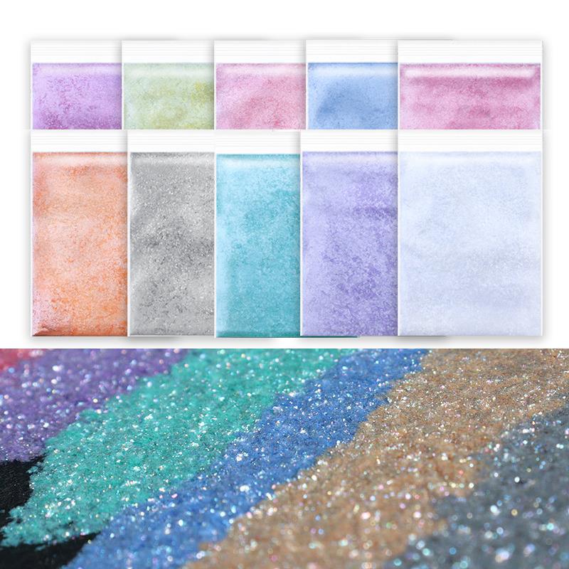 Polvo de Mica brillante de dia - Resin Pigment Set reseña y precio