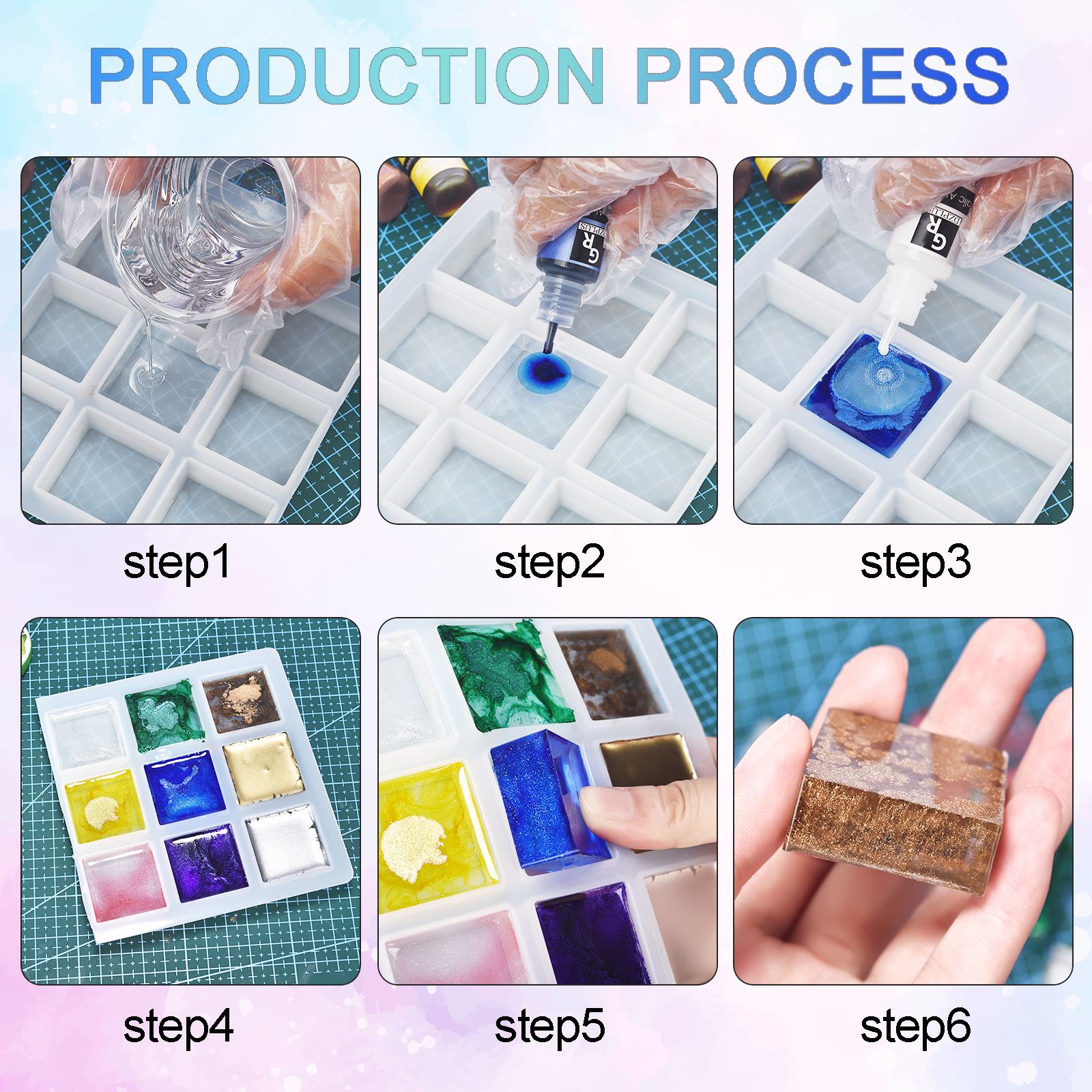 Tinta artística de 10ml, pigme - Resin Dye Alcohol reseña y precio