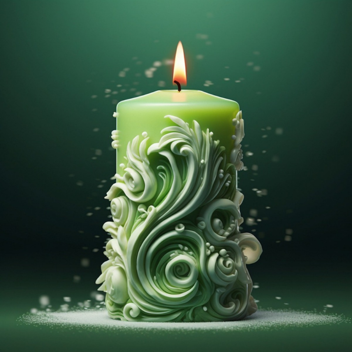 Molde de vela de silicona cilí - Resin Ocean Wave Mold reseña y precio