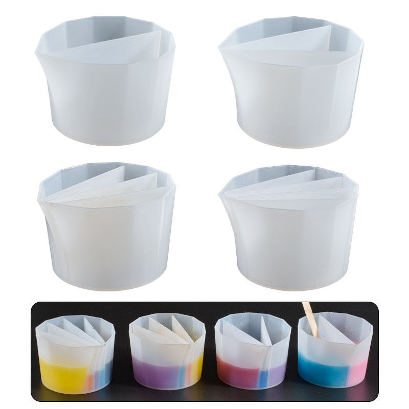 Vasos divididos para verter pi - Mixing Cup Silicone reseña y precio
