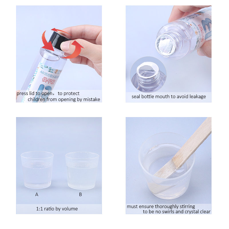 Resina epoxi transparente 1:1, - Resin Jewelry Kit reseña y precio