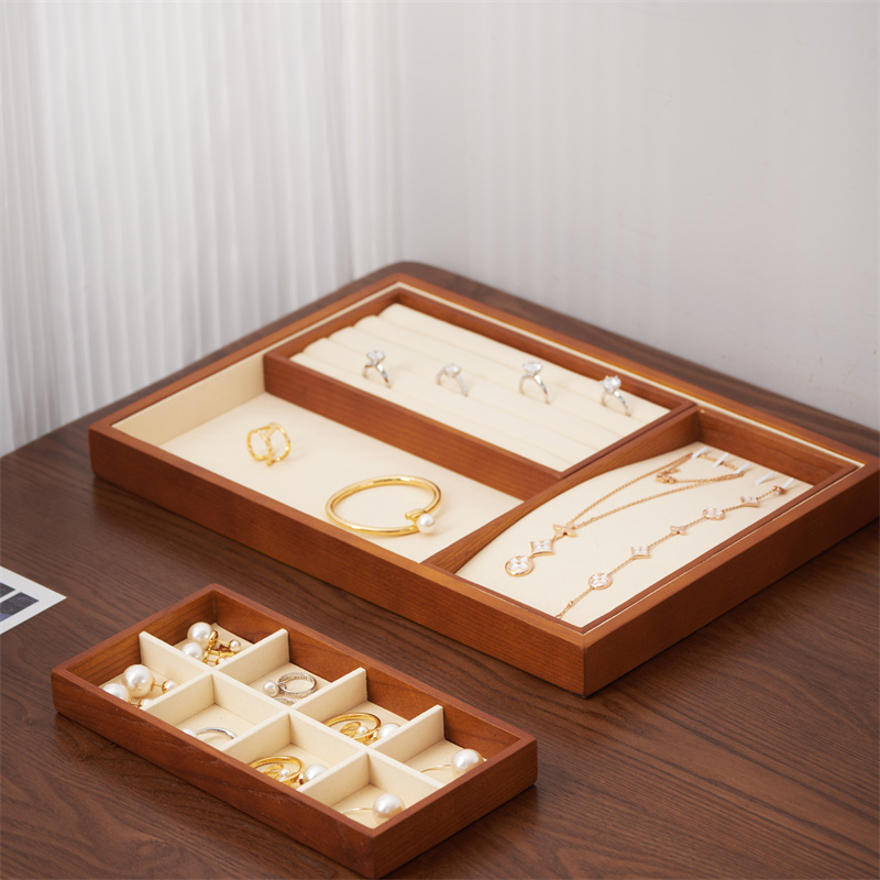 Oirlv-organizador de joyas de  - Wood Ring Blank reseña y precio