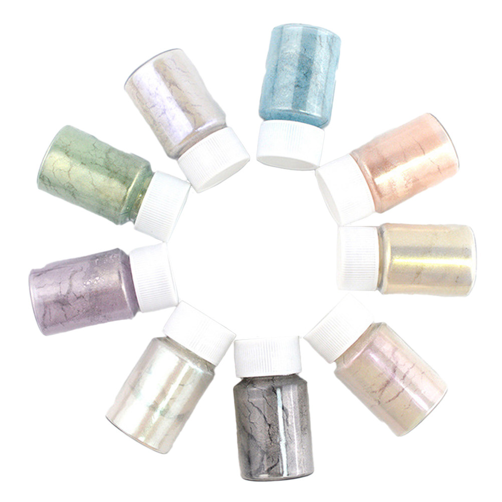 Juego de 9 Polvos de Pigmento  - Resin Pigment Set reseña y precio