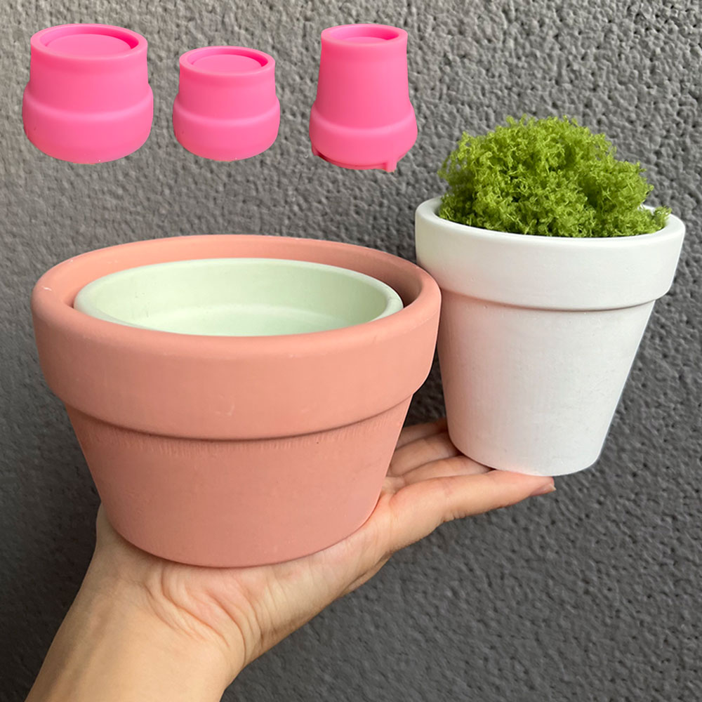 Molde de silicona para maceta  - Coaster Mold Round reseña y precio