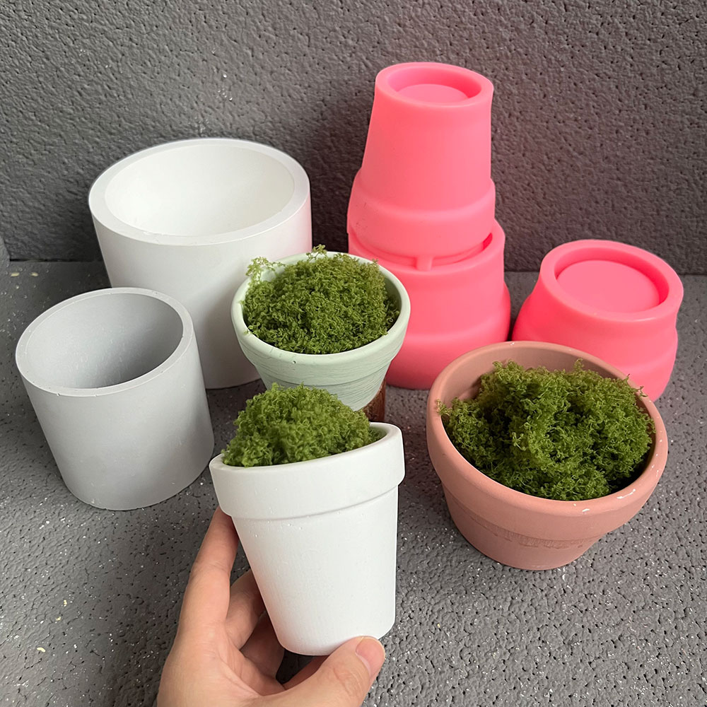 Molde de silicona para maceta  - Coaster Mold Round reseña y precio