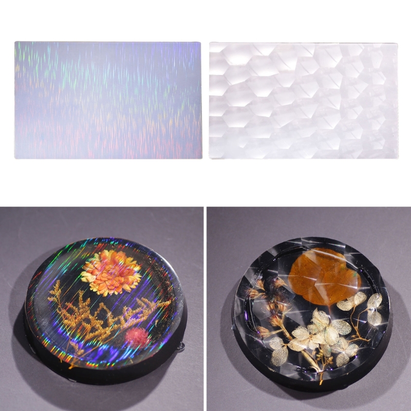 Lámina de silicona holográfica - Resin Ocean Wave Mold reseña y precio