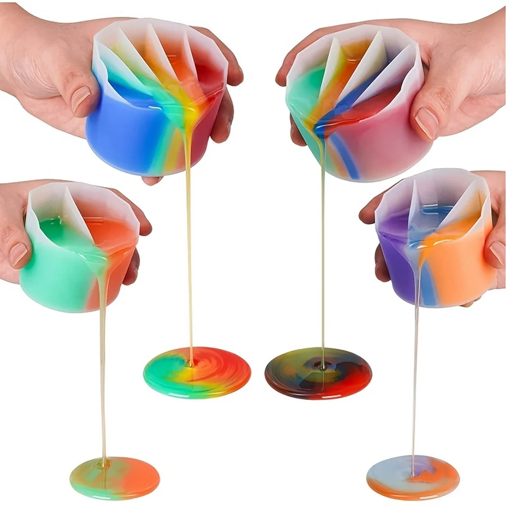 Taza dividida de mezcla de col - Mixing Cup Silicone reseña y precio