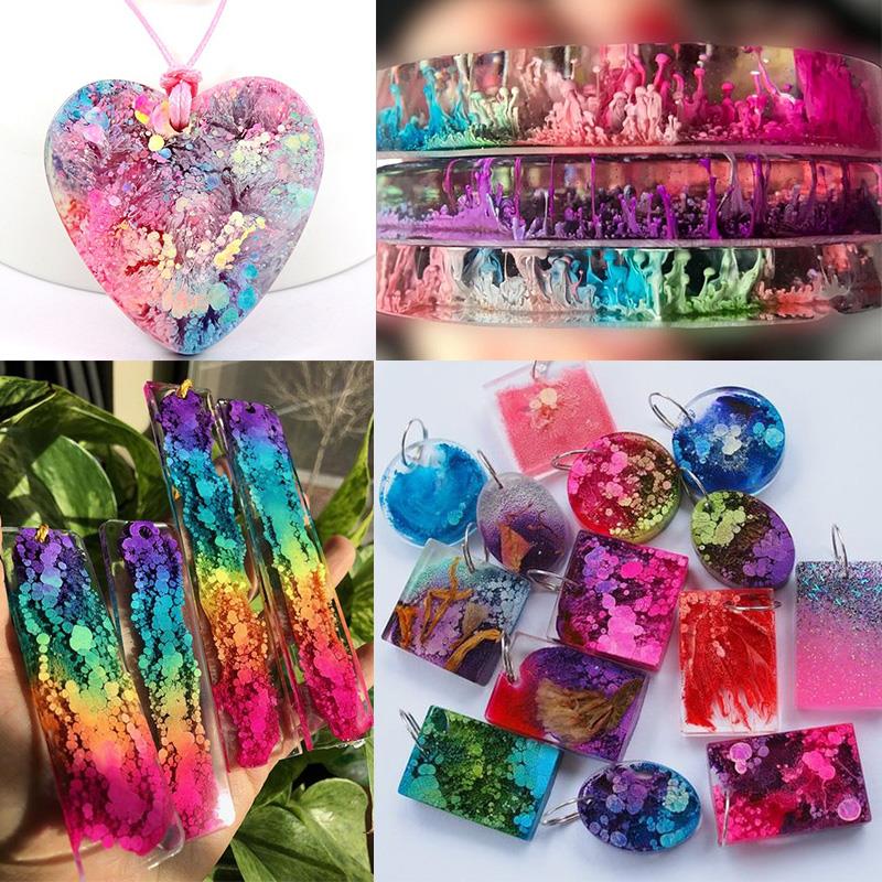 Tinta de Arte de Alcohol, pigm - Resin Dye Alcohol reseña y precio