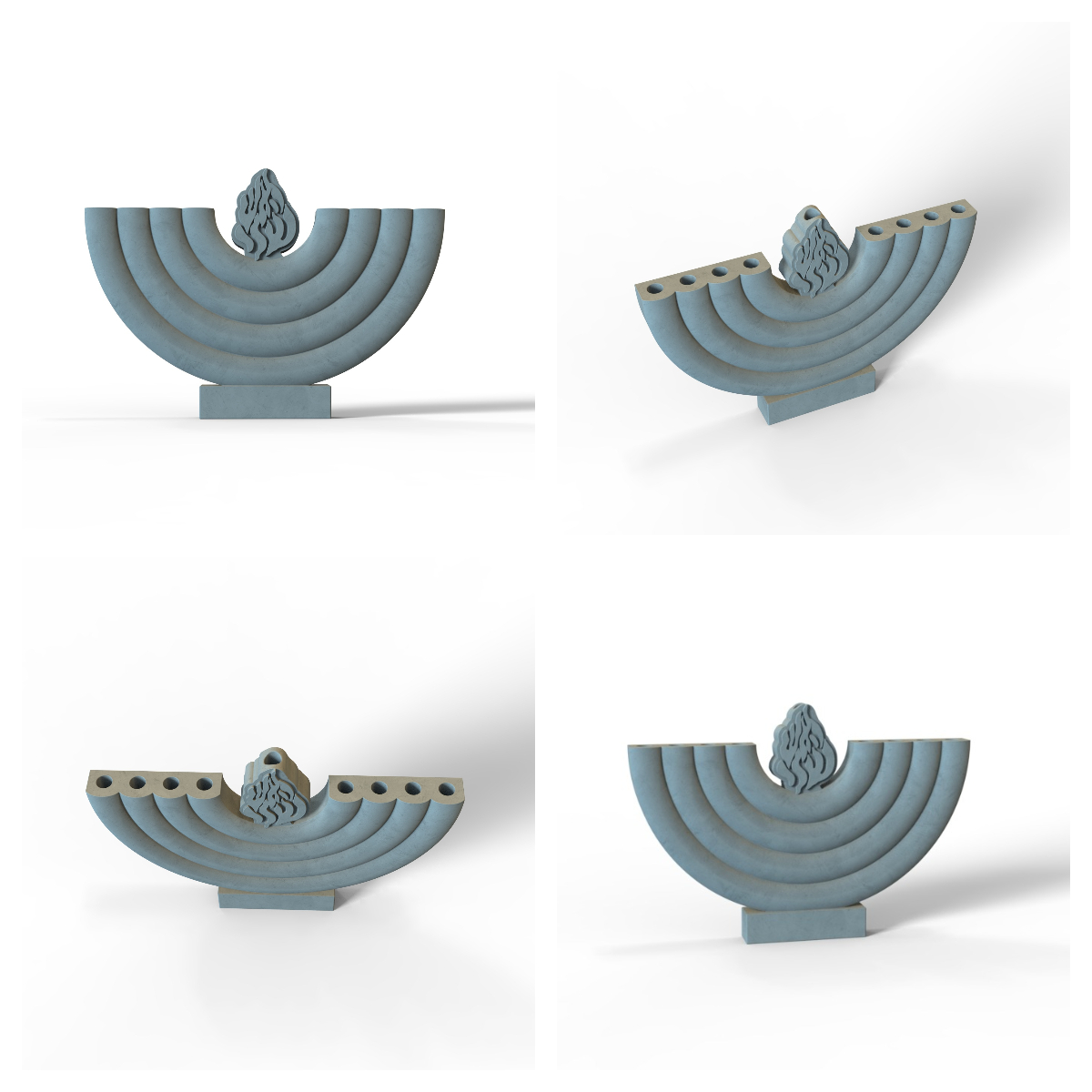 Molde de silicona para menorah - Serving Tray Mold reseña y precio